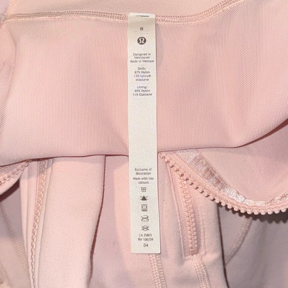 Lululemon Define Jacket In Strawberry Milkshake Size 8 - Picture 5 of 6